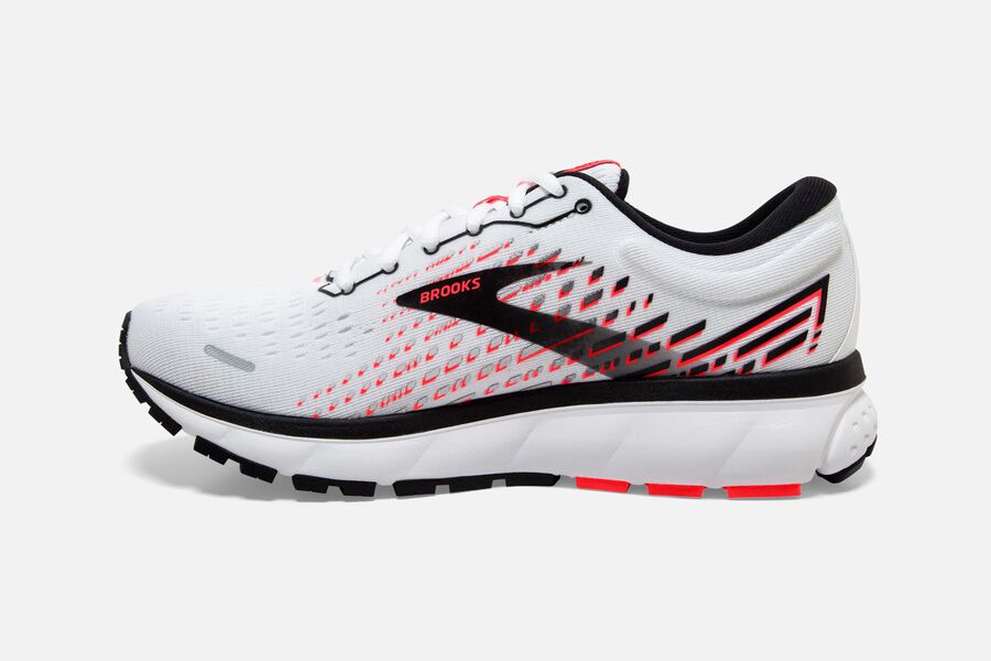 Brooks Ghost 13 Road Löparskor Dam - Vita/Rosa/Svarta - 8562-BQUMC